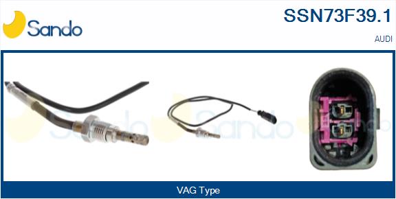 Sensore, temperatura gas scarico SANDO SSN73F39.1