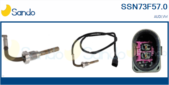 Sensore, temperatura gas scarico SANDO SSN73F57.0