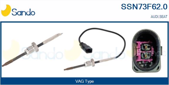 Sensore, temperatura gas scarico SANDO SSN73F62.0