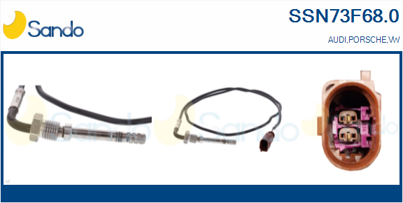 Sensore, temperatura gas scarico SANDO SSN73F68.0