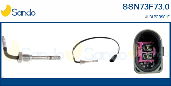 Sensore, temperatura gas scarico SANDO SSN73F73.0