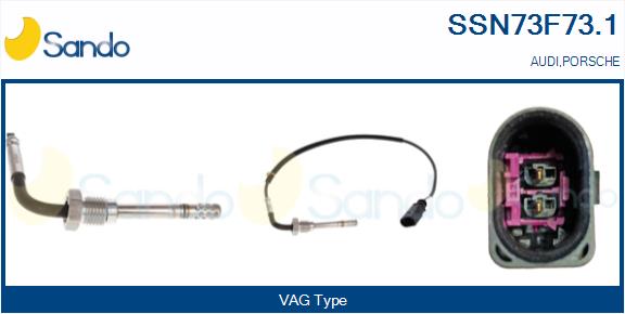 Sensore, temperatura gas scarico SANDO SSN73F73.1