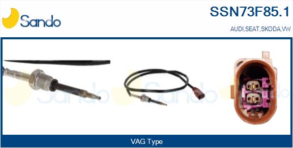 Sensore, temperatura gas scarico SANDO SSN73F85.1