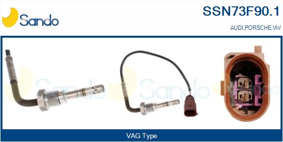 Sensore, temperatura gas scarico SANDO SSN73F90.1
