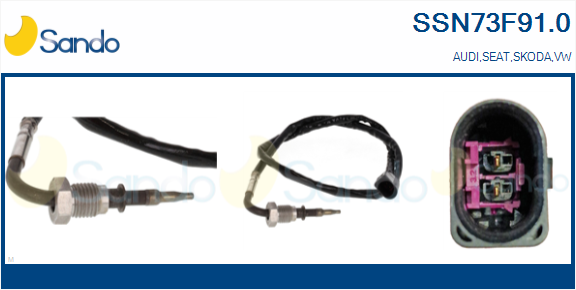 Sensore, temperatura gas scarico SANDO SSN73F91.0
