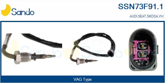 Sensore, temperatura gas scarico SANDO SSN73F91.1