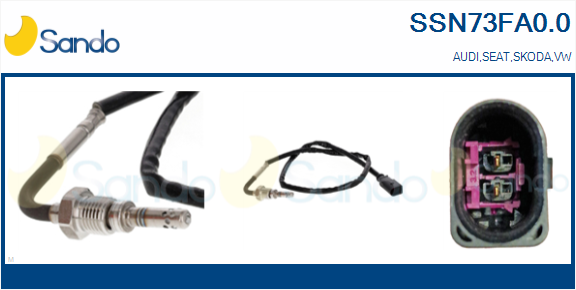 Sensore, temperatura gas scarico SANDO SSN73FA0.0