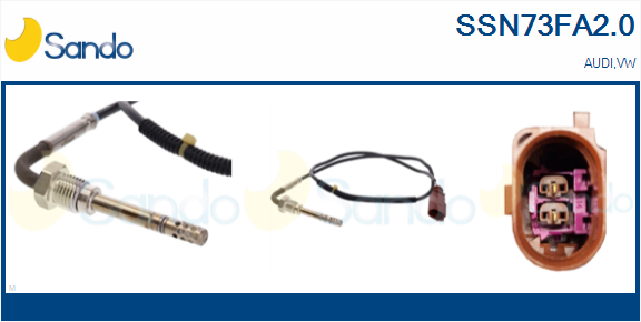 Sensore, temperatura gas scarico SANDO SSN73FA2.0