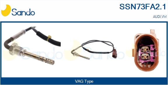 Sensore, temperatura gas scarico SANDO SSN73FA2.1