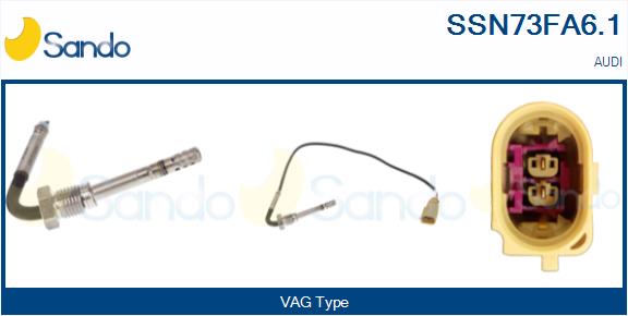 Sensore, temperatura gas scarico SANDO SSN73FA6.1