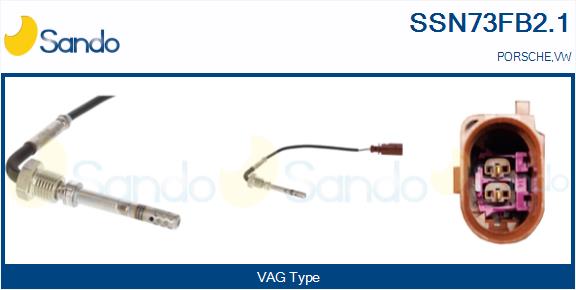 Sensore, temperatura gas scarico SANDO SSN73FB2.1