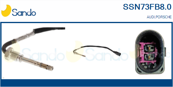 Sensore, temperatura gas scarico SANDO SSN73FB8.0