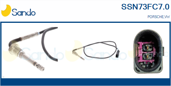 Sensore, temperatura gas scarico SANDO SSN73FC7.0