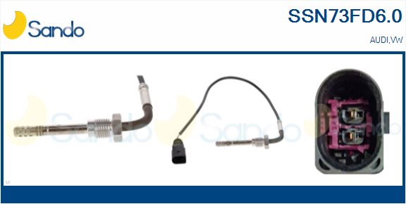 Sensore, temperatura gas scarico SANDO SSN73FD6.0