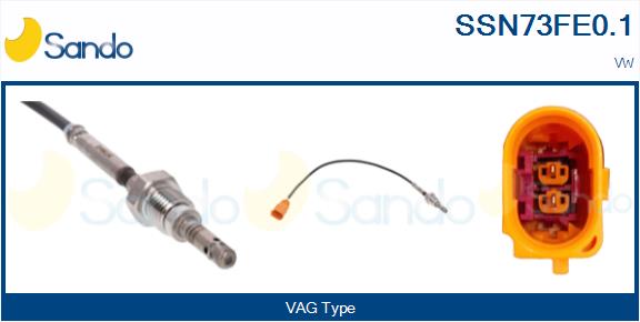 Sensore, temperatura gas scarico SANDO SSN73FE0.1