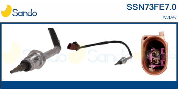 Sensore, temperatura gas scarico SANDO SSN73FE7.0