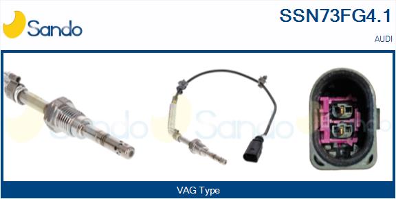 Sensore, temperatura gas scarico SANDO SSN73FG4.1