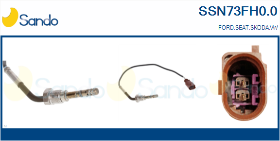 Sensore, temperatura gas scarico SANDO SSN73FH0.0