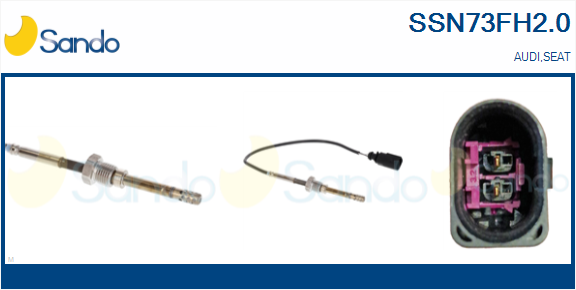 Sensore, temperatura gas scarico SANDO SSN73FH2.0