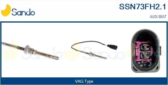 Sensore, temperatura gas scarico SANDO SSN73FH2.1