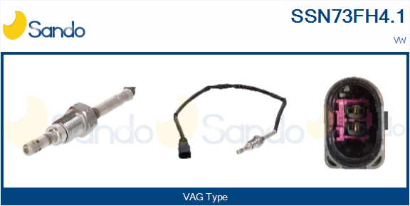 Sensore, temperatura gas scarico SANDO SSN73FH4.1