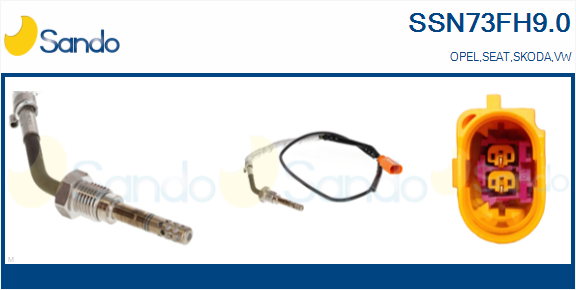 Sensore, temperatura gas scarico SANDO SSN73FH9.0