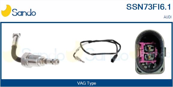 Sensore, temperatura gas scarico SANDO SSN73FI6.1