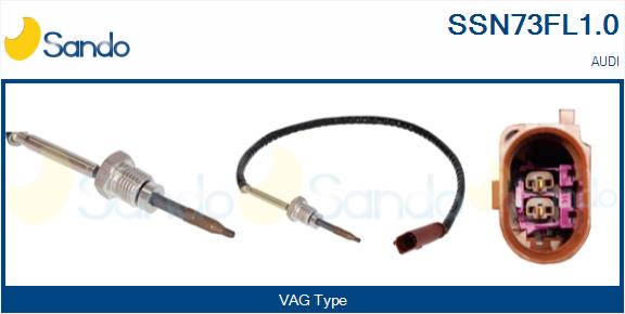 Sensore, temperatura gas scarico SANDO SSN73FL1.0