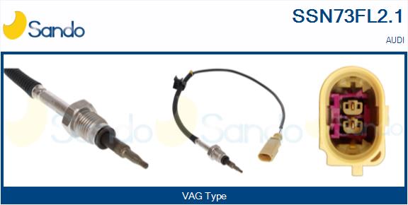 Sensore, temperatura gas scarico SANDO SSN73FL2.1