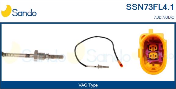 Sensore, temperatura gas scarico SANDO SSN73FL4.1