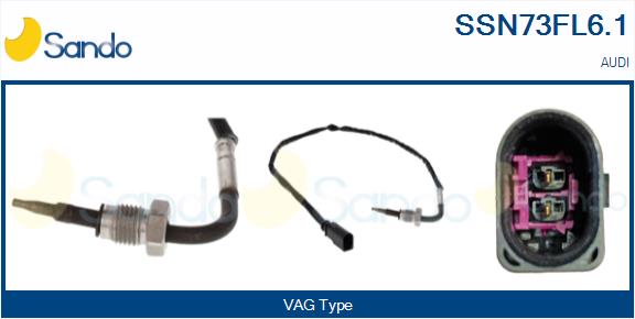Sensore, temperatura gas scarico SANDO SSN73FL6.1