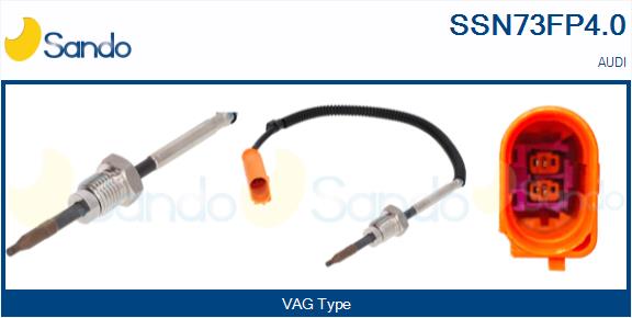 Sensore, temperatura gas scarico SANDO SSN73FP4.0