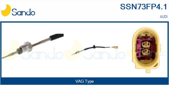Sensore, temperatura gas scarico SANDO SSN73FP4.1