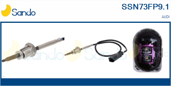 Sensore, temperatura gas scarico SANDO SSN73FP9.1