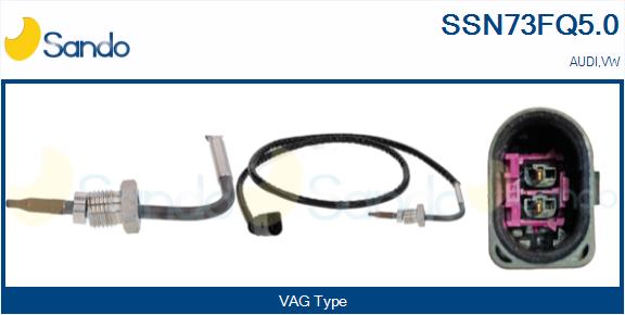 Sensore, temperatura gas scarico SANDO SSN73FQ5.0