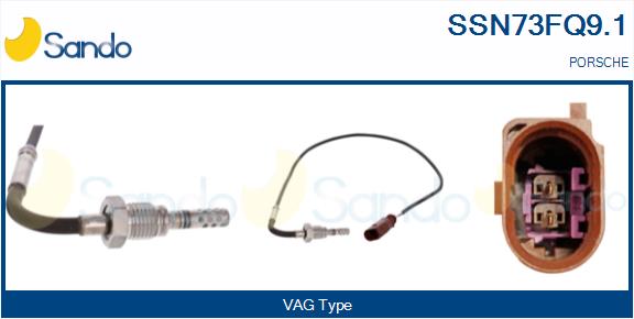 Sensore, temperatura gas scarico SANDO SSN73FQ9.1