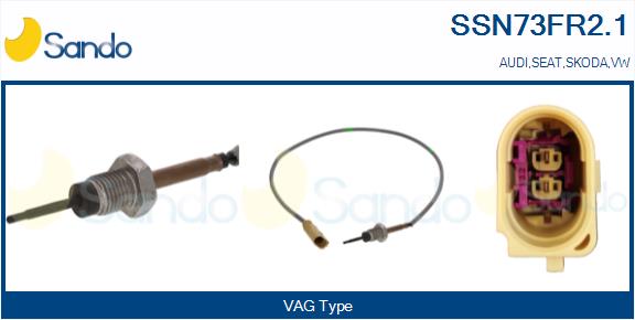 Sensore, temperatura gas scarico SANDO SSN73FR2.1