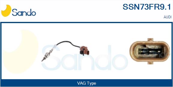 Sensore, temperatura gas scarico SANDO SSN73FR9.1