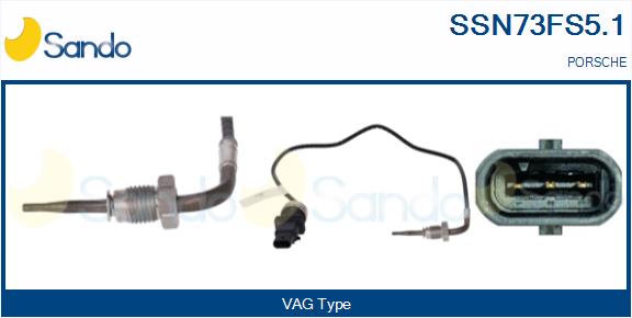 Sensore, temperatura gas scarico SANDO SSN73FS5.1