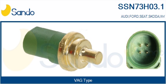 Sensore, temperatura refrigerante SANDO SSN73H03.1