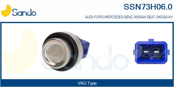 Sensore, temperatura refrigerante SANDO SSN73H06.0