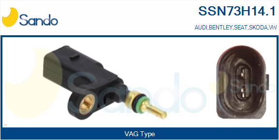 Sensore, temperatura refrigerante SANDO SSN73H14.1