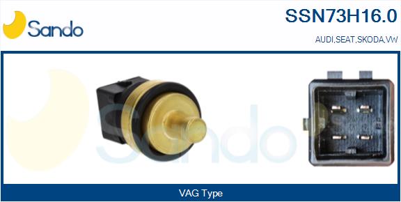 Sensore, temperatura refrigerante SANDO SSN73H16.0