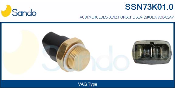 Termocontatto, ventola radiatore SANDO SSN73K01.0