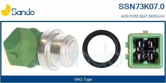 Termocontatto, ventola radiatore SANDO SSN73K07.0
