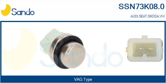 Termocontatto, ventola radiatore SANDO SSN73K08.0
