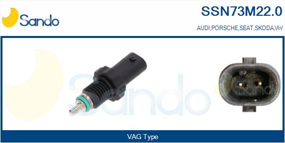 Sensore, temperatura carburante SANDO SSN73M22.0