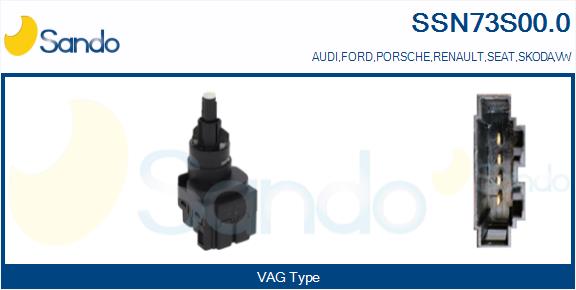 Interruttore luce freno SANDO SSN73S00.0