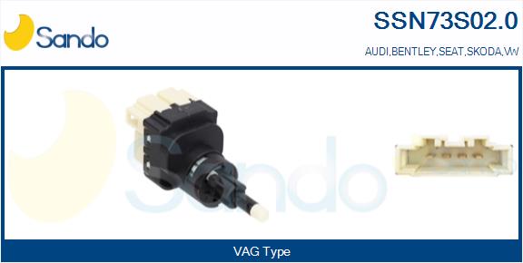 Interruttore luce freno SANDO SSN73S02.0