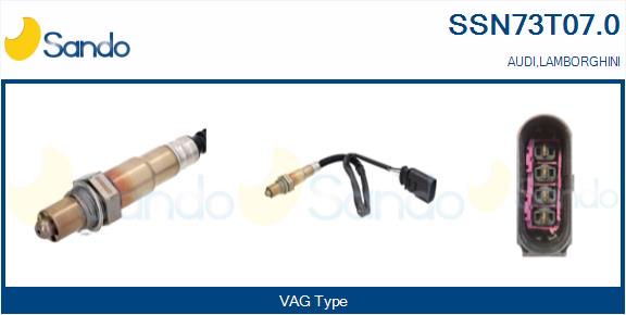 Sonda lambda SANDO SSN73T07.0